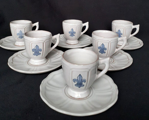 Tasses café en faïence - tasses,