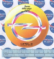 VINTAGE STICKER STICKER STICKER CAR TUNING OPEL BY GENERAL MOTORS