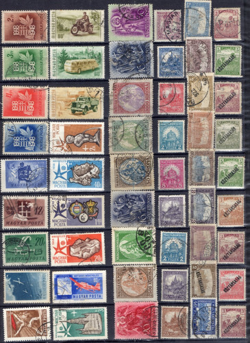 Hongrie lot de - de, timbres