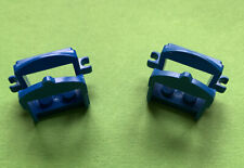 Lego Knight 2 Saddles 4491B with 2 Clips, Blue