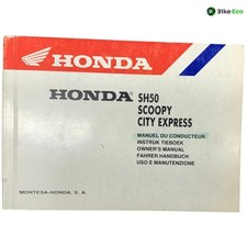 Manuel d'utilisation HONDA SH 50 1993-1995 SCOOPY