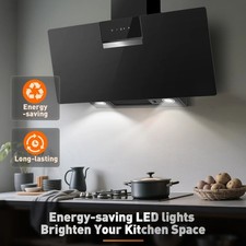 Hotte de cuisine murale 90 cm