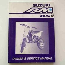 Suzuki RM85 2002 99011-02B77-01A Motorcycle Manual Used Manual Guide