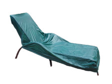 Chaise Lounge Cover Embossed Green Vinyl NEW Elastic Bottom Patio Protection