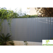Canisse pvc - panneaux 2,50 m - gris perle-1,20m JET7GARDEN
