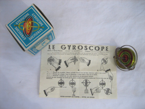 Ancien jouet gyroscope - jouet,