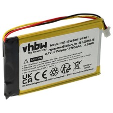 Batterie pour Garmin Nüvi 465T 465 1250mAh