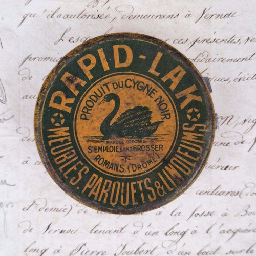 Boîte cire ancienne - boîte, «