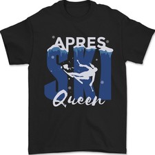 Après-ski Reine Ski Hiver SPORTS T-Shirt 100% Coton