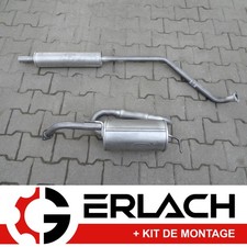 Echappement silencieux pour