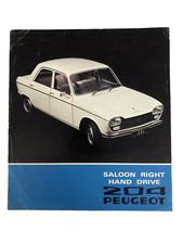 Peugeot 204 Brochure Leaflet 1974