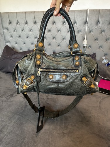 Balenciaga sac main cuir - balenciaga,