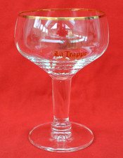 BELGIAN BEER:   LA TRAPPE - TRAPPISTENBIER GLASS - A VINTAGE ITEM - SOUND CONDIT