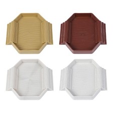 Bassin de bain pour tortues, ornement d'aquarium, bol d'eau pour