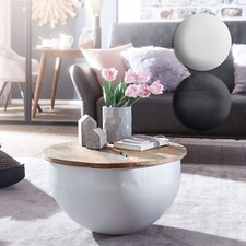 FineBuy Table Basse Bois