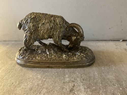 Bouc broutant bronze - broutant,