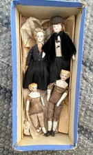 Lot of old cute dollhouse circa late 19th century attic exit!