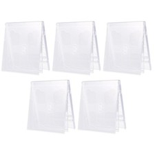  Lot de 5 boîtiers CD doubles