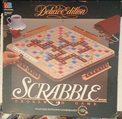 Scrabble deluxe edition - scrabble,