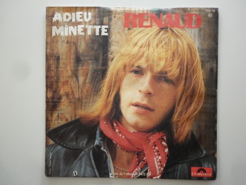 Renaud 45tours vinyle adieu - renaud,