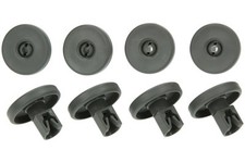 Electrolux 50286965004 Lot de 8 roulette inferieure grise FAURE ZANUSSI ARTHUR