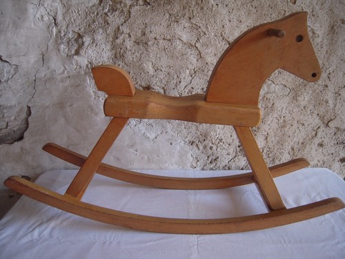 Cheval bascule vintage en - bascule,