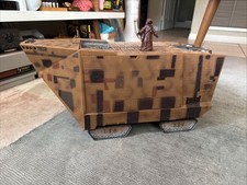 Star Wars Droid Factory Sandcrawler Playset Jawa & Gonk Droid Figure Disney 3.75