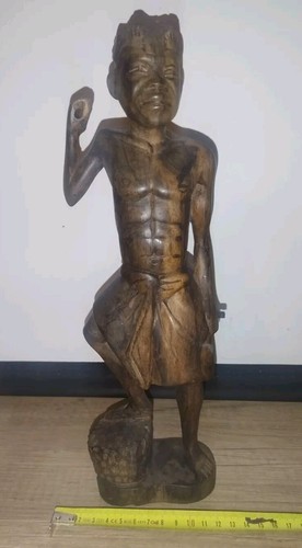 Statue africain homme debout - statue,