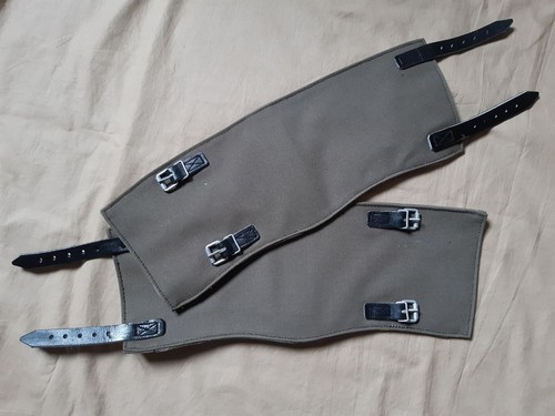 Paire guêtrons toile - paire,