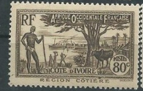 Cote ivoire 122a neuf - cote, d'ivoire