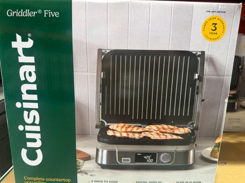 New cuisinart griddler - five, 5