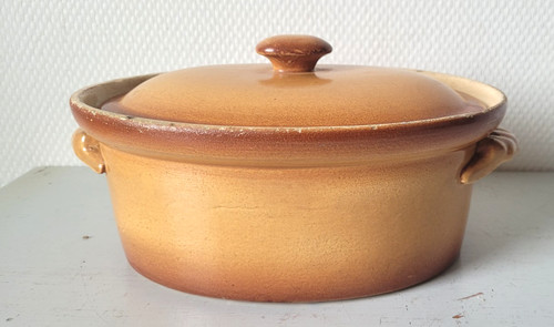 Ancienne terrine ovale - terrine,