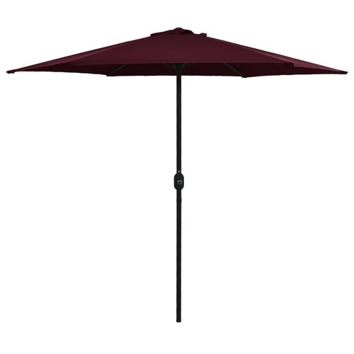 Garden parasol with - parasol, aluminum