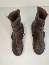 Trippen Brown Wedge Ankle Boot
