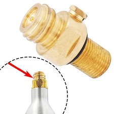 Adaptateur de recharge de cylindre pour machine à soda M18x15, adaptateur