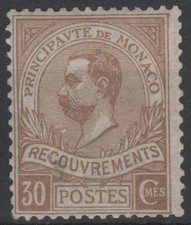 MONACO STAMP TIMBRE TAXE 10 "