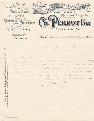 Richelieu scierie perrot - 37,
