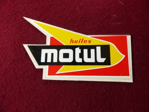 Ancien autocollant huiles - ancien,