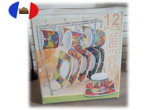 Lot tasses café expresso - 6,