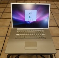 Vintage Apple PowerBook G4 (Model A1052, 2003) macOS 10.5 - 2GBRAM, Works