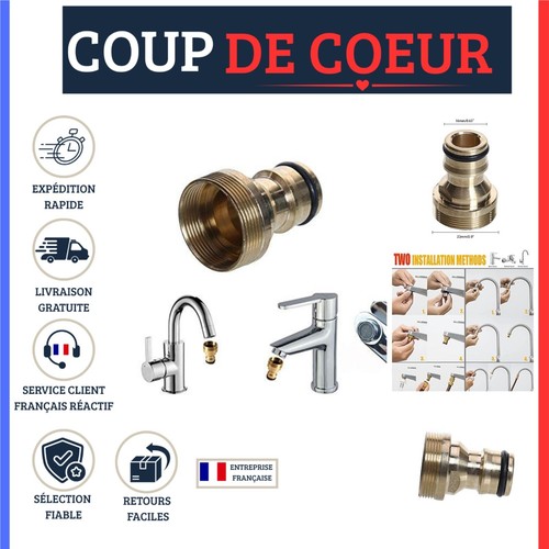 Adaptateur robinet cuisine - robinet,
