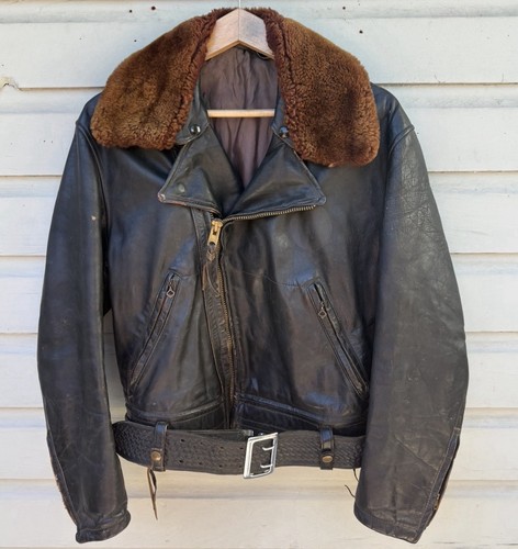 Vintage 1950s 60s - , cal-leather