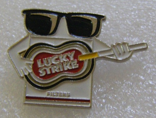 Pin lucky strike cigarettes - lucky,
