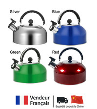 Bouilloire Sifflet Inox 2L Gaz