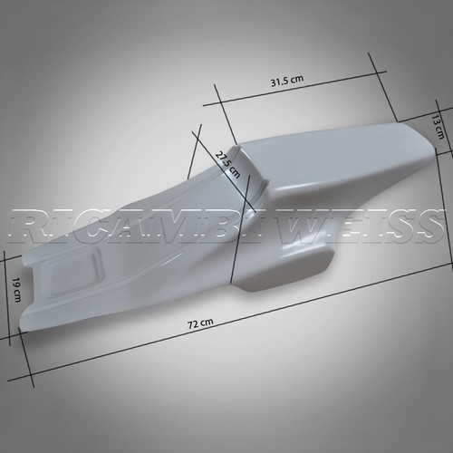 Dr175 coque arriere harley - coque,
