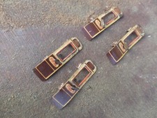 Bing 4 Door Litho Complete With Their Handles & Staples 0 Scale Brown