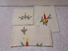 T8UDEA - 3 X Nappe De Noël