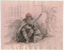 Julien Léopold BOILLY (1796-1874) - original antique drawing