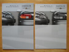 CHRYSLER STRATUS Sedan & Cabriolet 2000 year Swiss Mkt Sales & Specs Brochures