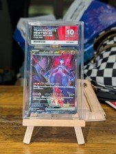 Team Rocket's Mewtwo EX Ace 10 125/098 The Glory of Team Rocket Gem Mint 10